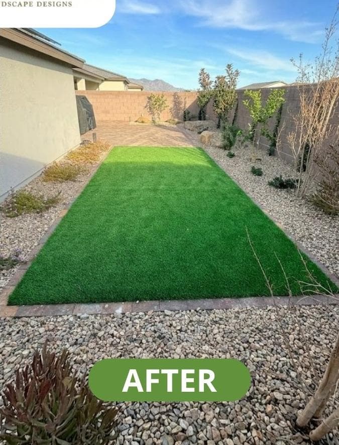 After — Las Vegas Backyard Transformation